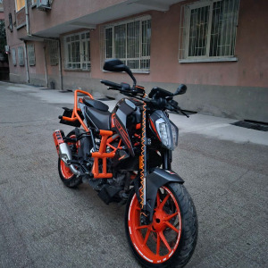 KTM DUKE 125 2021&2023 ÖN & ARKA KORUMA DEMİRİ SETİ