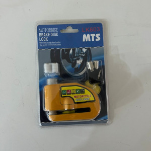 LOCK Kinguard MTS LK603 Alarmlı Disk Kilidi 130 Desibel-SARI
