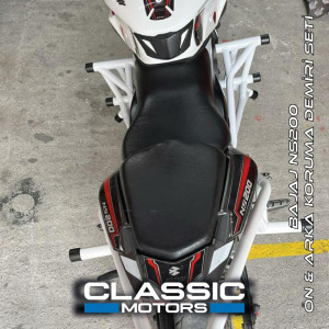 BAJAJ NS125&NS200 ÖN & ARKA KORUMA DEMİRİ SETİ