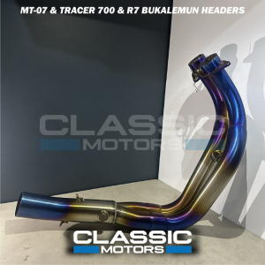 MT-07 & TRACER 700 & R7 BUKALEMUN HEADERS