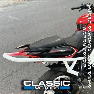 BAJAJ NS125&NS200 ARKA UZUN KORUMA DEMİRİ